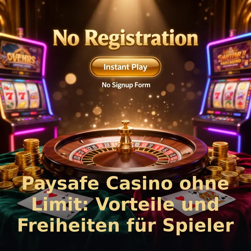 Paysafe Casino ohne Limit: Vorteile und Freiheiten für Spieler